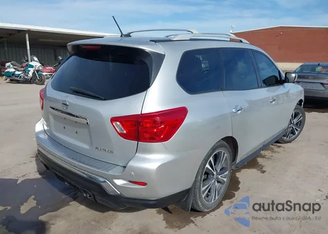 2018 Nissan Pathfinder Platinum z USA, uszkodzony, nr VIN 5N1DR2MN8JC650117